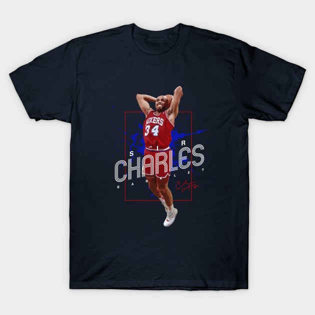 Charles Barkley T-Shirt by Juantamad
